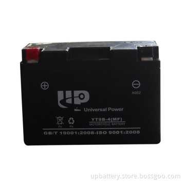 Sealed Motorcycle Battery (YT9B-4 MF)